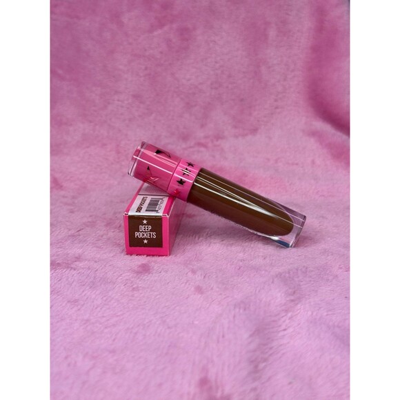 New! Deep Pockets Jeffree Star Velour Liquid Lipstick VLL NWT NIB Warm Nude - Picture 5 of 5